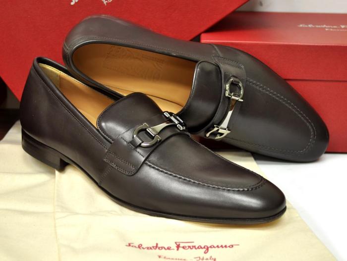 Salvatore ferragamo men's italian dress shoes