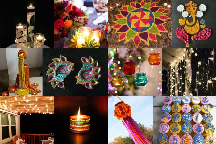 How to make decoration for diwali