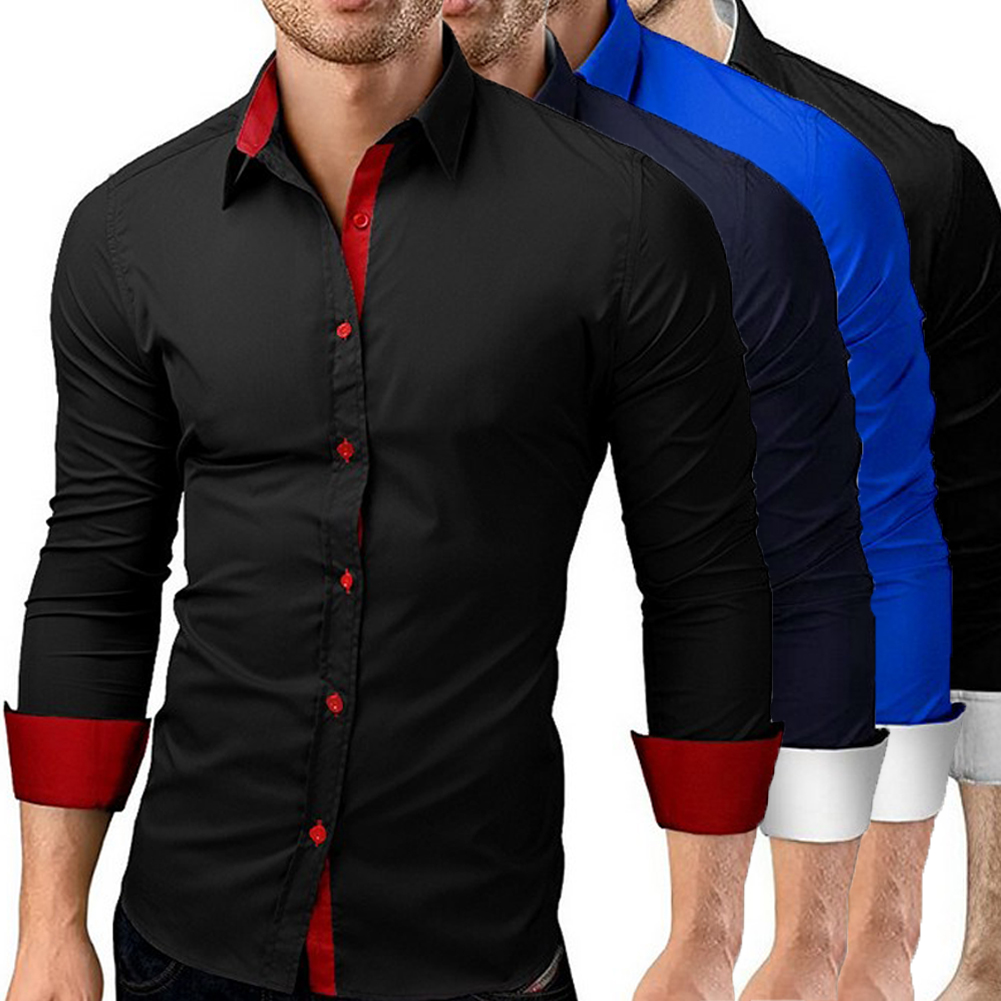 High fashion mens dress shirts