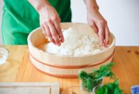 How to cook steamed rice dimsum style