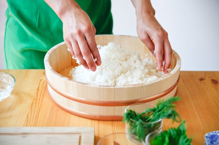 How to cook steamed rice dimsum style