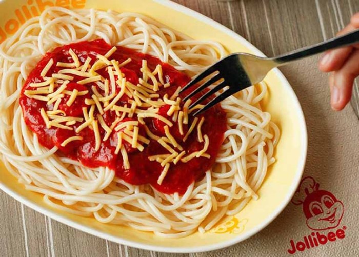 How to cook jollibee style spaghetti