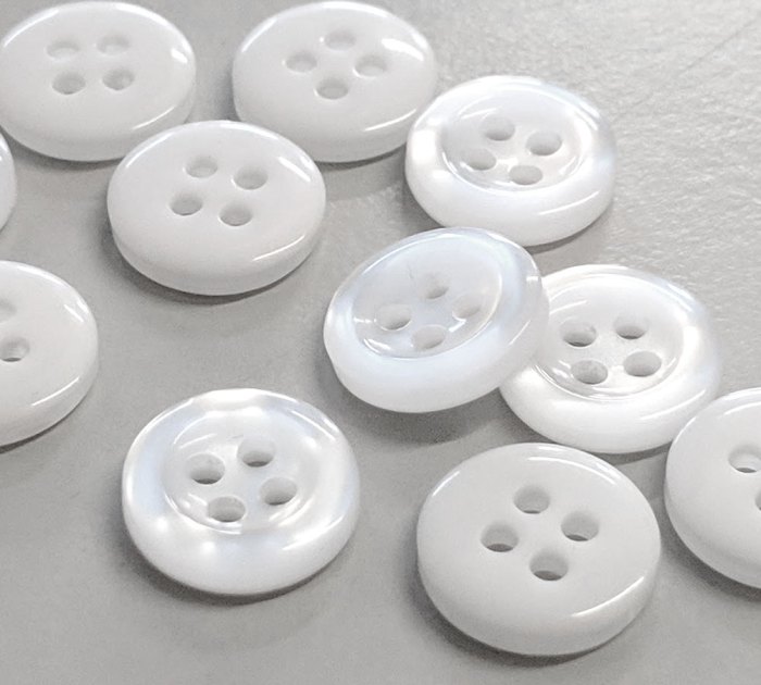 Men's dress shirt buttons