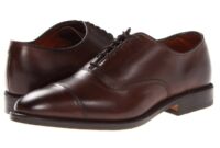 Mens dark brown leather dress shoes