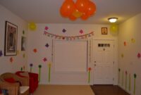 How to decorate a room for a birthday