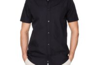 Mens short sleeved dress shirts