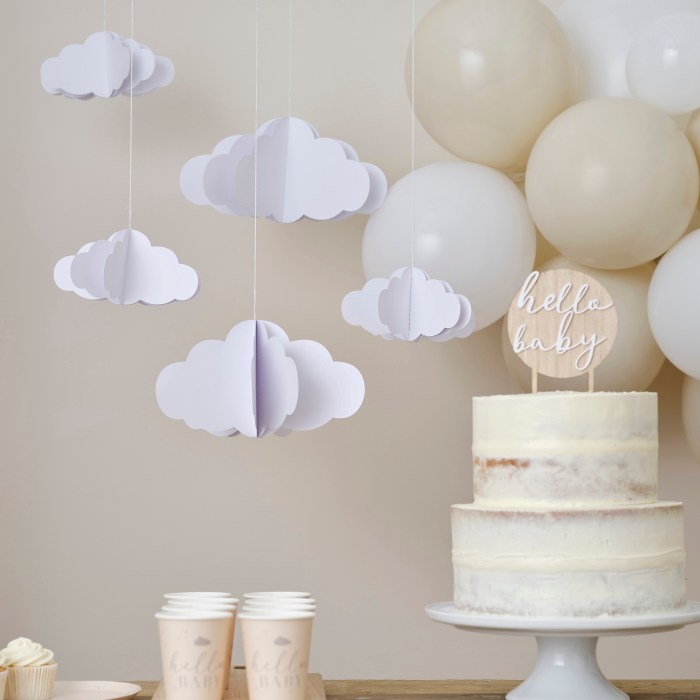 How to make a cloud decoration