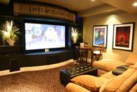 How to decorate movie room