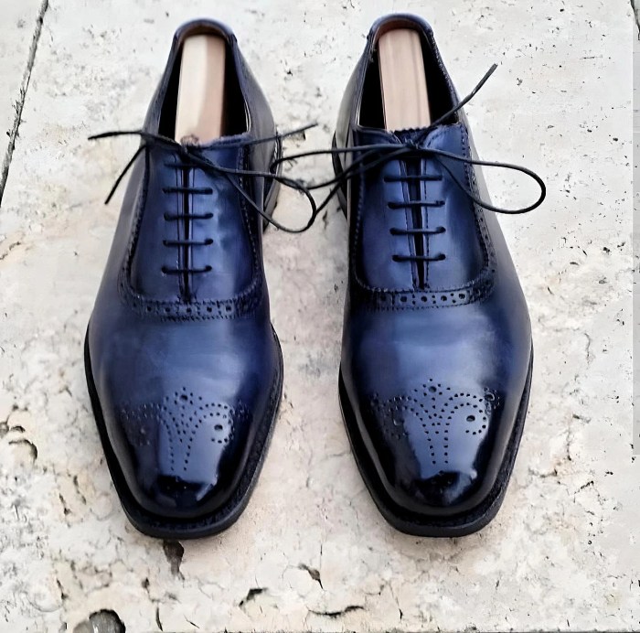 Navy blue dress shoes outfit mens