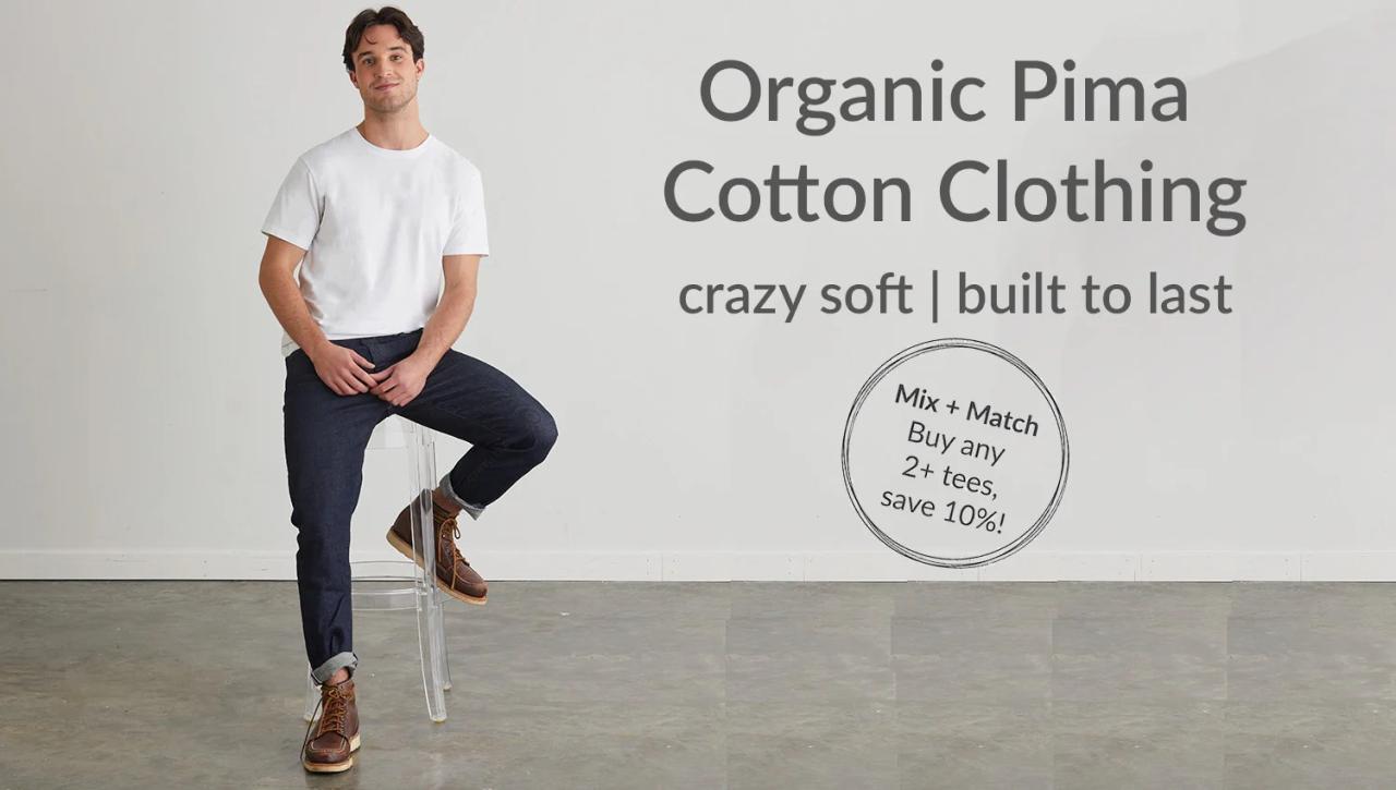 Organic men's dress shirts