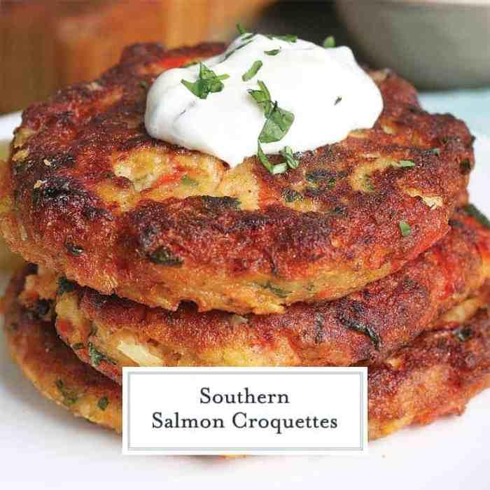 How to cook southern style salmon croquettes