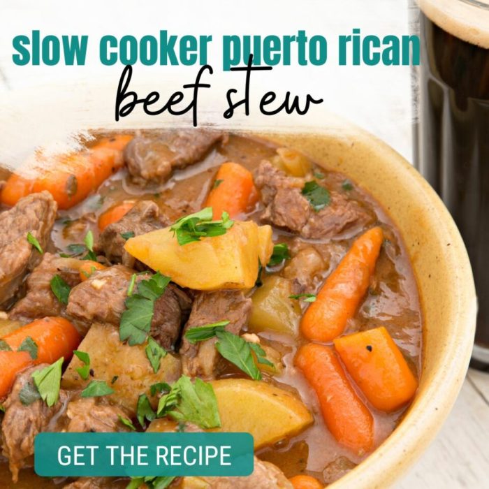 How to cook beef stew puerto rican style